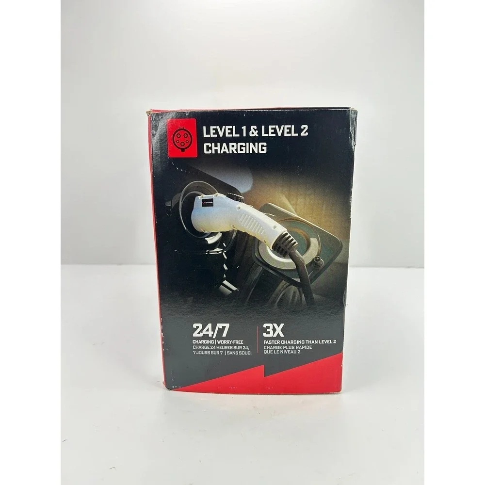 Schumacher EV‎ Charger Level 1 & 2 16A White New